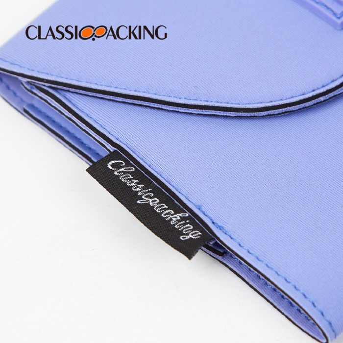 mini toiletry bag fabric logo detail